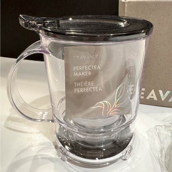 NEW Teavana PerfecTea Tea Maker, Black - 16 oz. - Picture 7 of 15